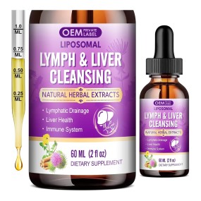 Liver Cleanse Drops Supplier - OEM Lymphatic Drainage Milk Thistle Echinacea