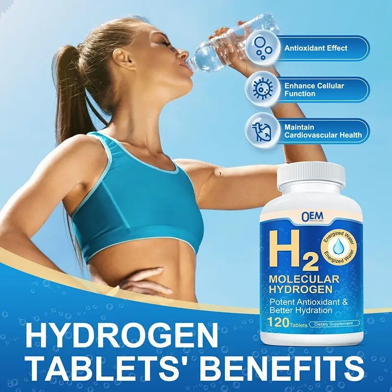 H2 Tablets Factory - OEM Private Label 60 Tablets Immune Exercise