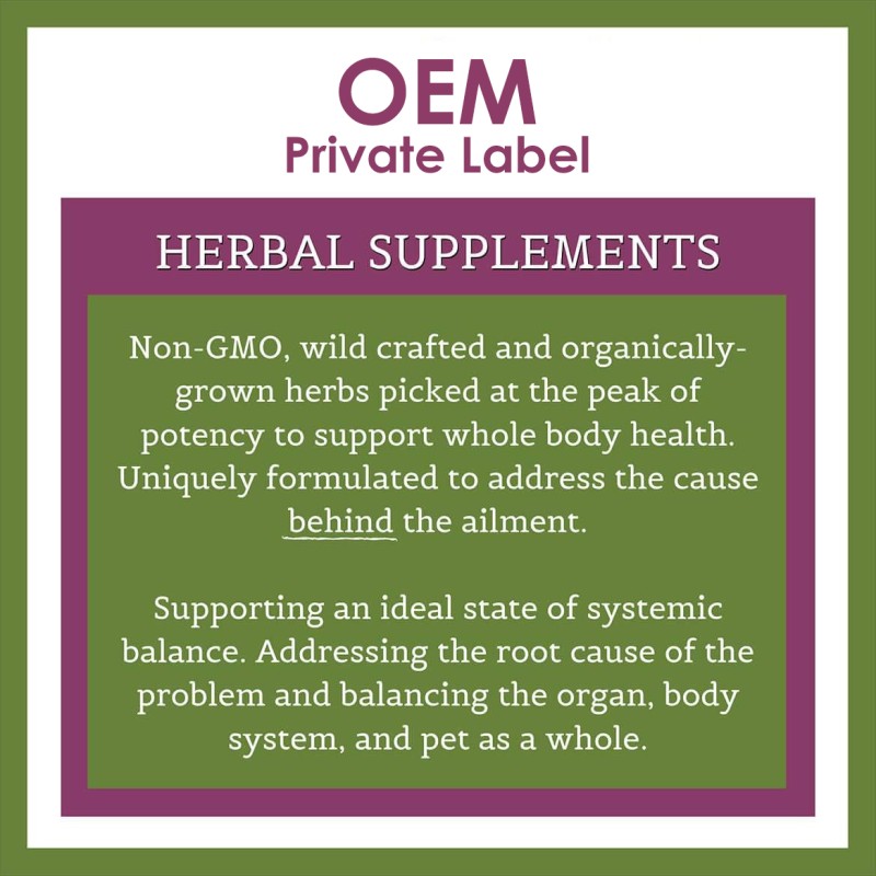 Kidney Support Drops Manufacturer - OEM Herbal Supplement Cats Dogs Urinary