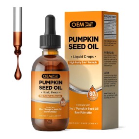 Hair Growth Drops Factory - OEM Pumpkin Seed Oil Saw Palmetto Prostate