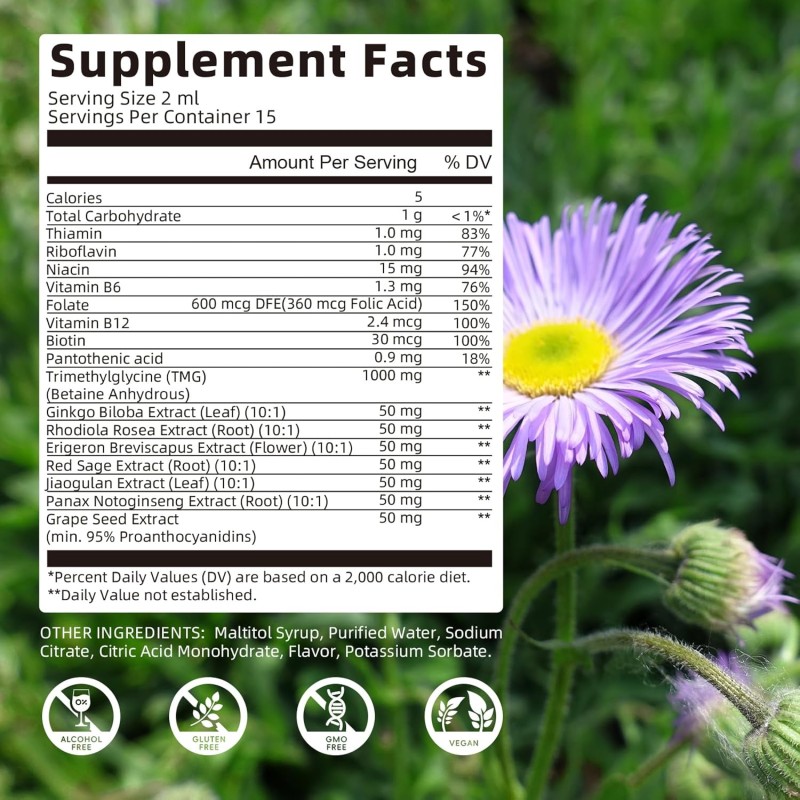 TMG Liquid Drops Supplier - OEM 1000mg Blood Orange Betaine Methylation