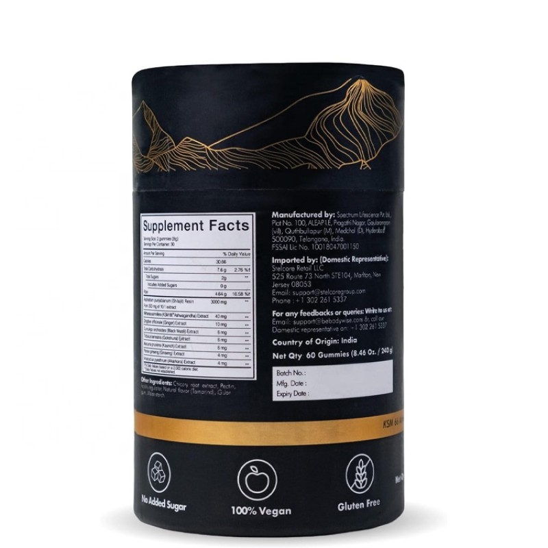 Shilajit Gummy Factory - Pure Himalayan Gold Gummies