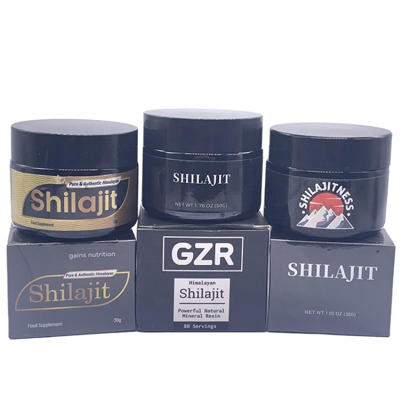 Shilajit Resin Supplier - 30g Fulvic Acid Trace Minerals