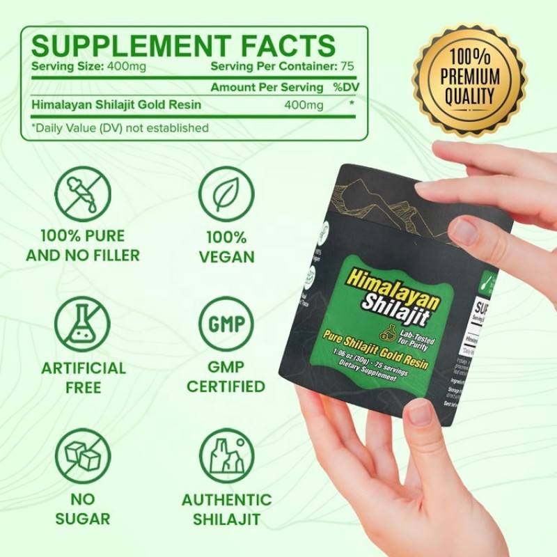 Shilajit Resin Supplier - Herbal Energy Booster Gold