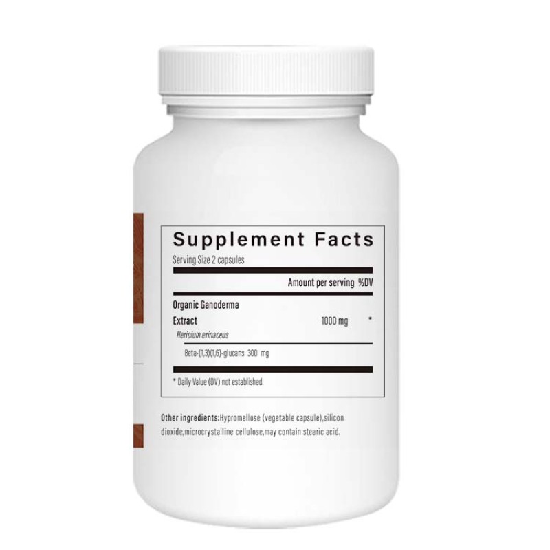 Ganoderma Capsules Manufacturer - Reishi Extract 120 Capsules