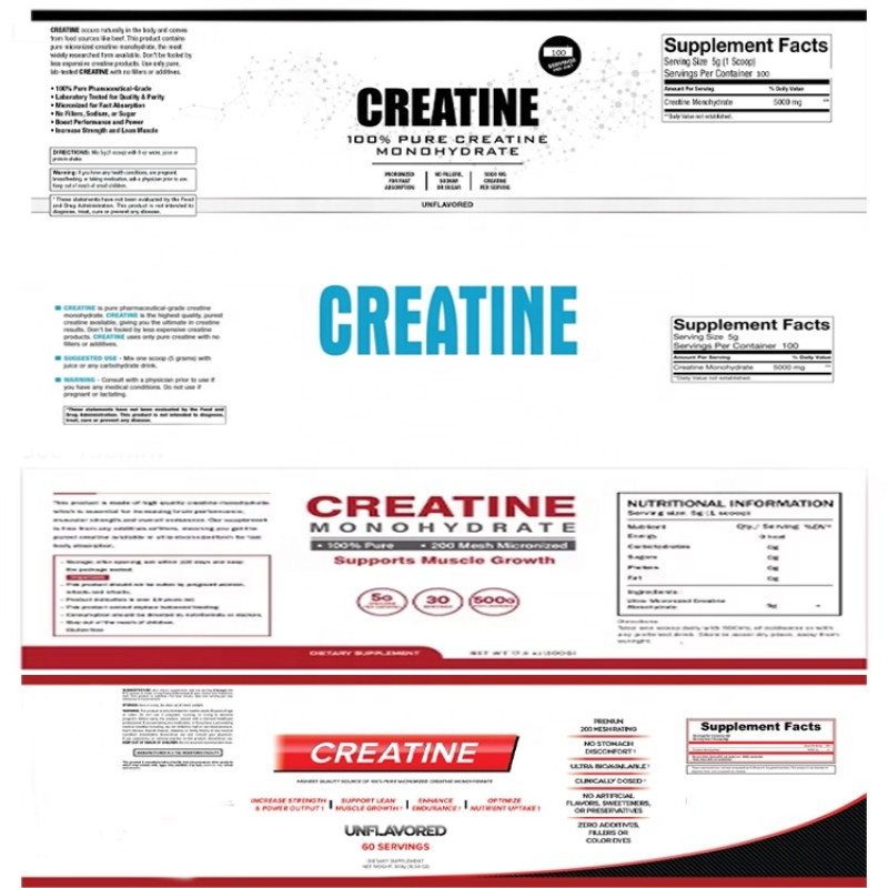 Creatine Powder Factory - Pure Micronised 80/200 Mesh