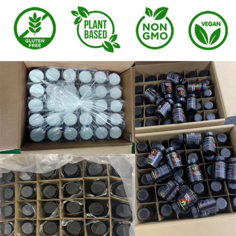 Mushroom Capsules Manufacturer - Organic Cordyceps Reishi Vegan