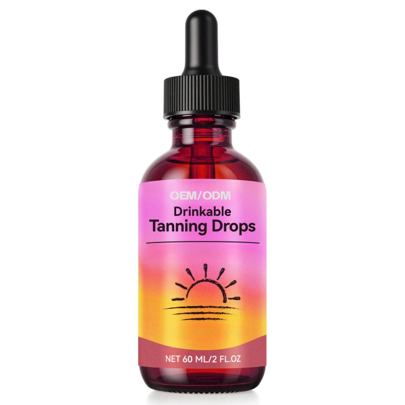 Sunless Tanning Drops Supplier - OEM Watermelon Flavor Skin Wellness