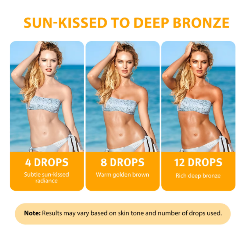 Sunless Tanning Drops Supplier - OEM Watermelon Flavor Skin Wellness