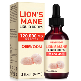 Lions Mane Drops Supplier - OEM Immune Cognitive Support Liquid