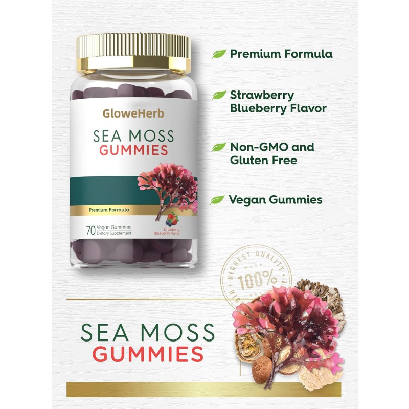 Sea Moss Gummies Factory - OEM Vegan Healthcare Supplement