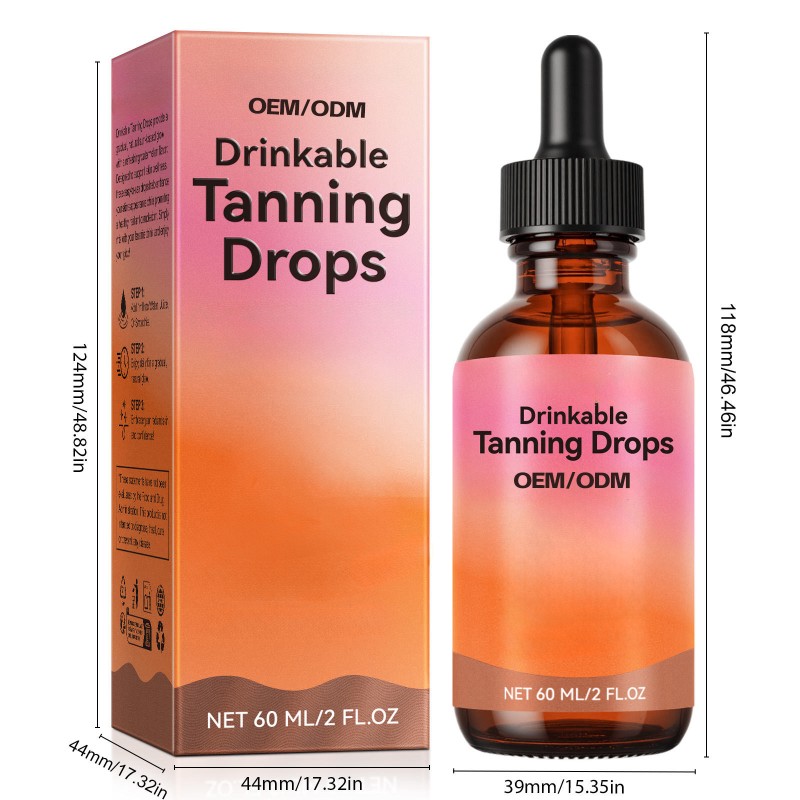 Sunless Tanning Drops Supplier - OEM Watermelon Flavor Skin Wellness