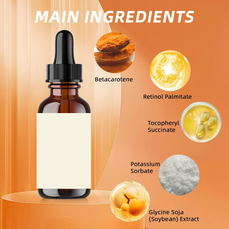 Sunless Tanning Drops Manufacturer - OEM Self Tan Face Beta-carotene