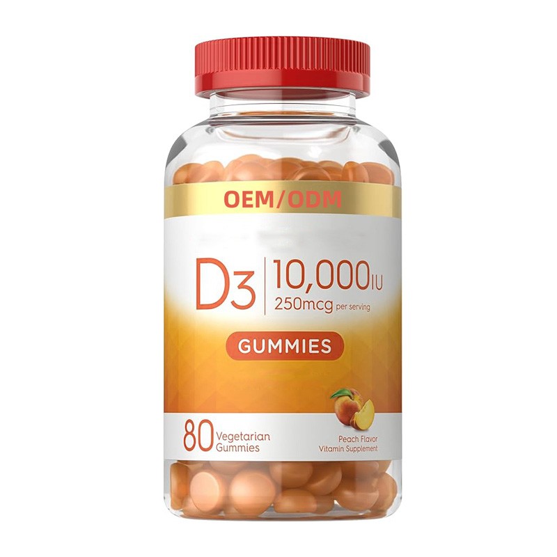 Calcium Gummies Factory - OEM Vitamin D3 White Label Supplement