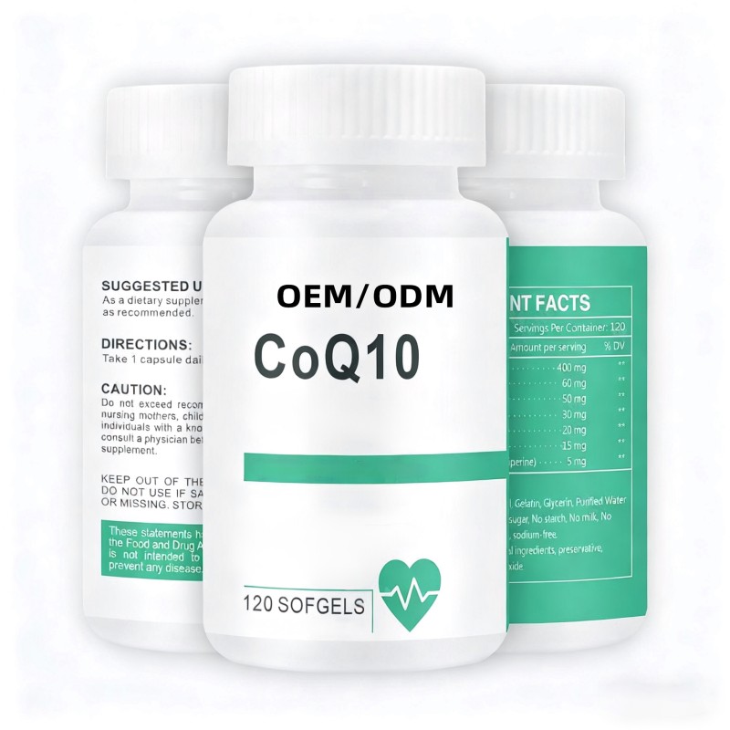Coenzyme Q10 Powder Factory - OEM Water Fat Soluble Soft Capsules