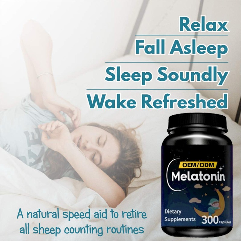 Melatonin Tablets Supplier - OEM 10mg Deep Sleep Quality Improvement
