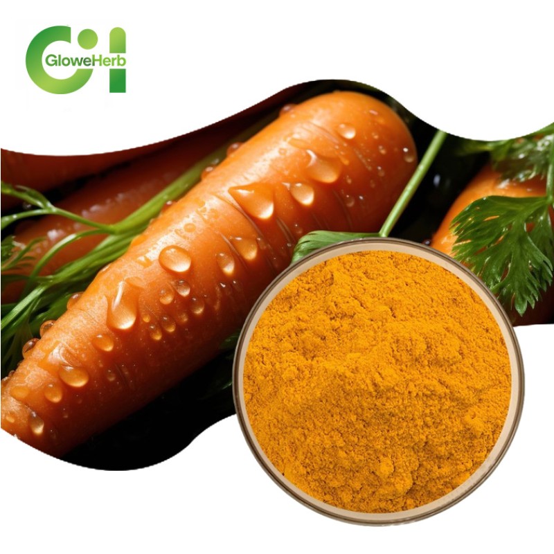 Carotene Powder Supplier - OEM 1% Edible Pigment Carotene Extract