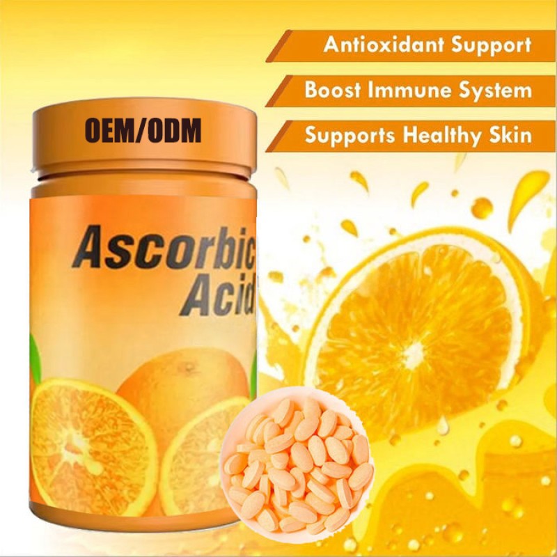Vitamin C Tablets Manufacturer - OEM 1000mg Ascorbic Acid Skin Whitening