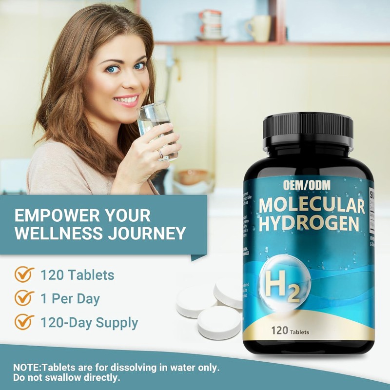 Molecular Hydrogen Tablets Factory - OEM Cellular Energy Elemental Magnesium