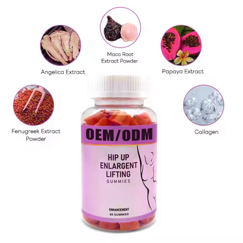 Maca Root Powder Factory - OEM Vegan Women Butt Hips Enhancement