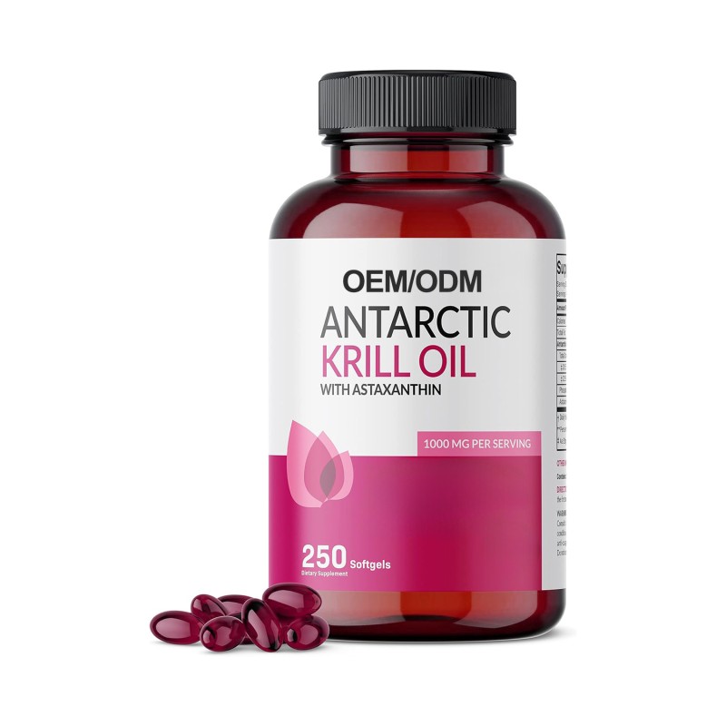 Krill Oil Softgel Factory - OEM 500 Red Yeast Rice Supplement