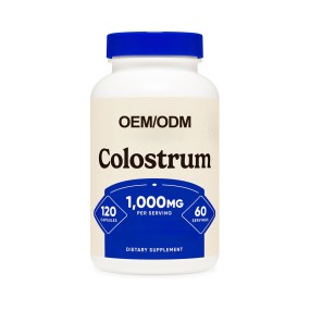 Calcium Softgels Supplier - OEM 1200mg Vitamin D3 Colostrum
