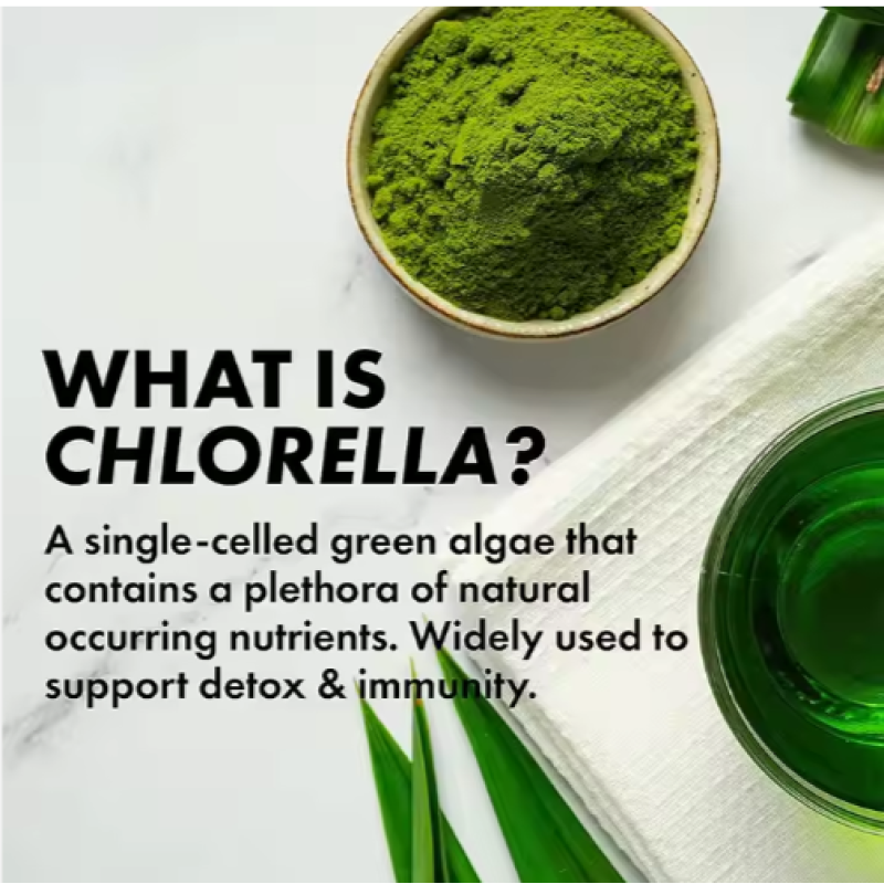 Chlorella Spirulina Factory - OEM Easy Absorb Plant Extracts Digestible