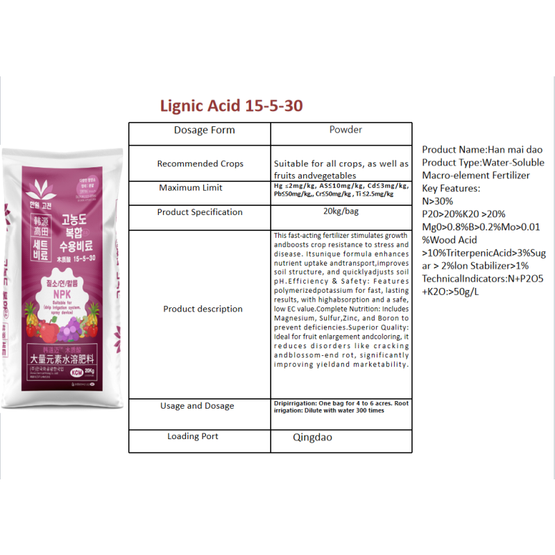 Organic Fertilizer Manufacturer - High Potassium Nitrogen Fruits