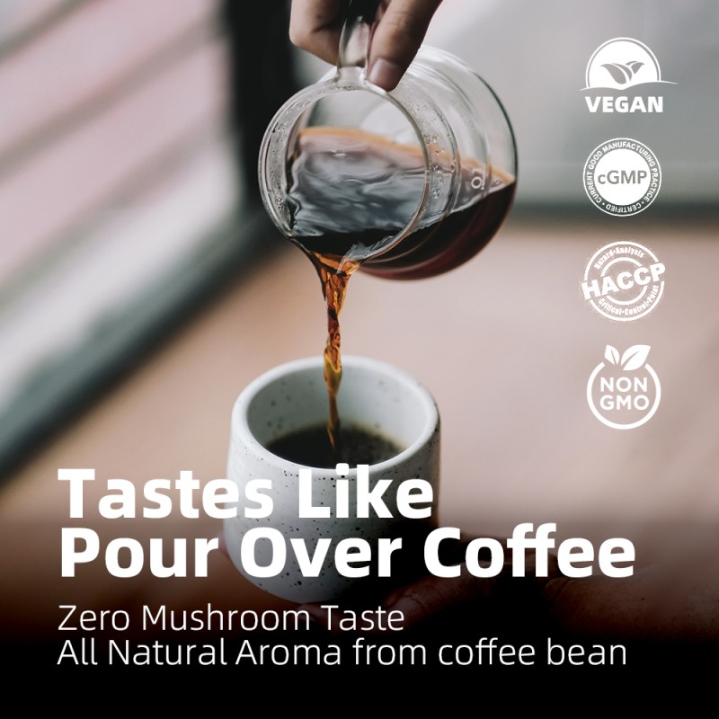 Qinshantang Private Label Protein and Coffee Mixer Healthy Top Protein Coffee with Lingzhi Mushrooms