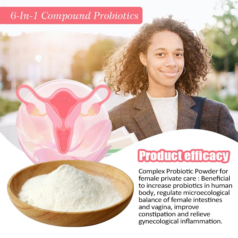 AMULYN OEM Private Label 6 Type Strains Compound Freeze-dried Probiotics Blend Powder