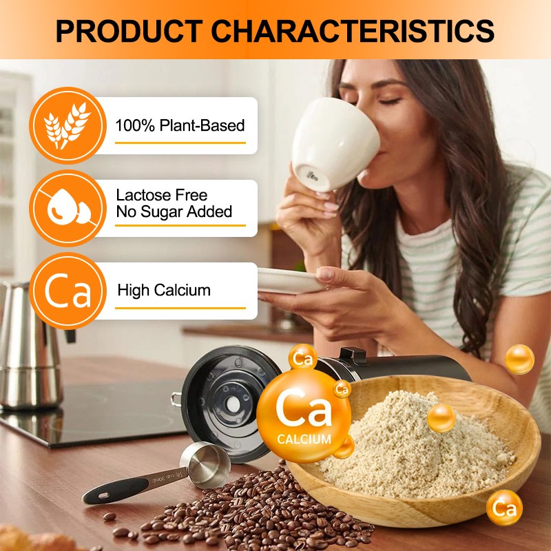 AMULYN Supply GMFO13A High quality Mixed enzyme-treated oat flour Oatmeal milk powder