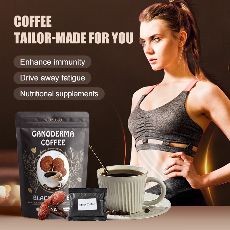 Customization Reishi Coffee Instant Lion's Mane Mushroom Coffee Private Label Mushroom Blend Coffee