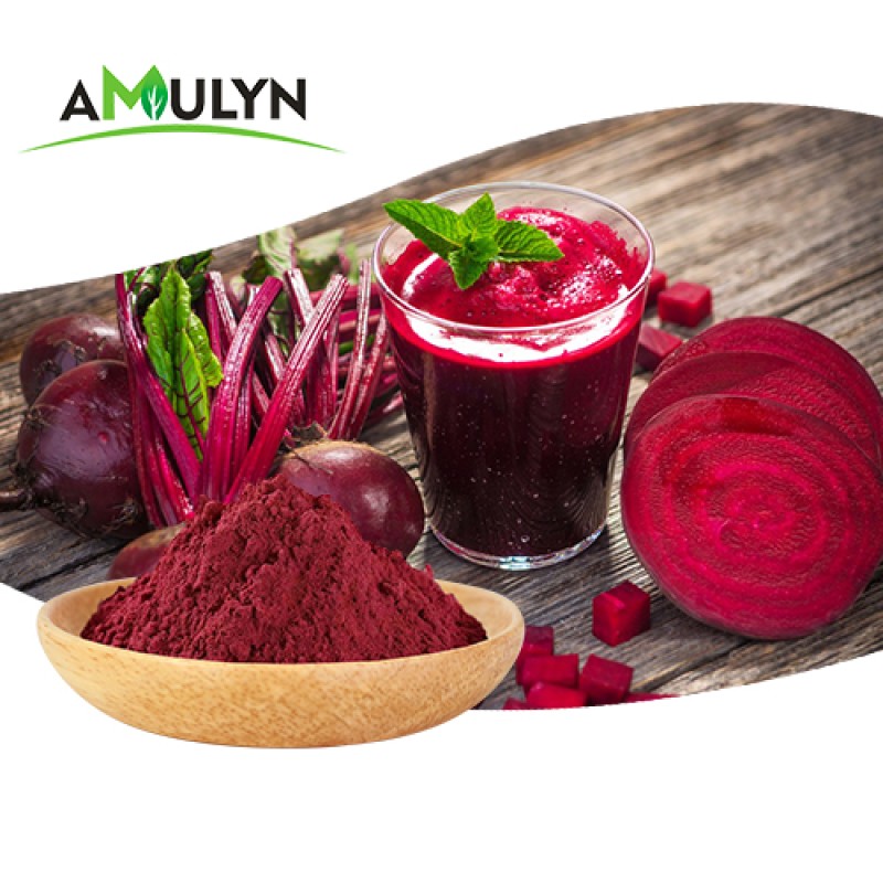 Factory Supply Wholesale 100% Natural Spray Dried Beet Root Powder for Making Healthy Drinks