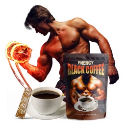 AMULYN Men's Tongkat Ali Maca X Power Coffee Bitter Taste in Bag Packaging