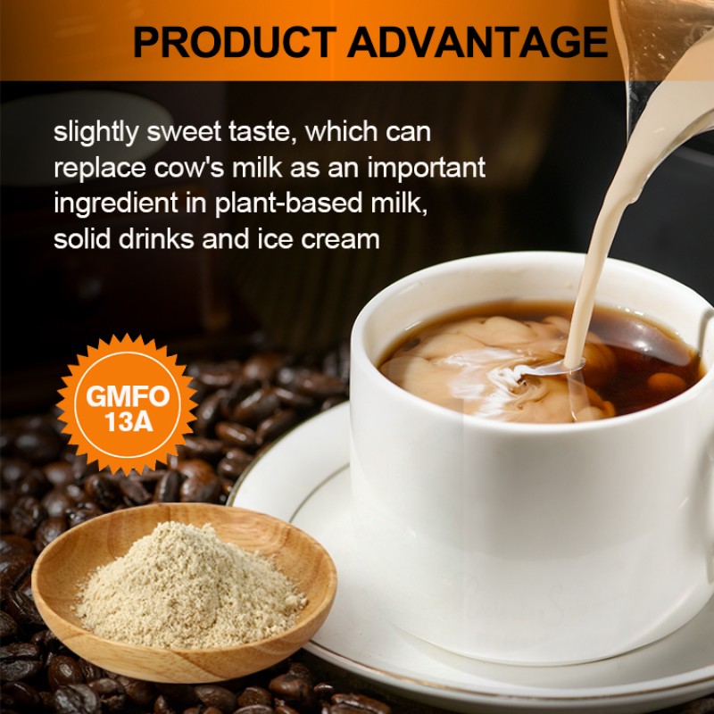 AMULYN Supply GMFO13A High Calcium Hydrolysis Enzymolysis Instant Oat Milk Powder for Coffee