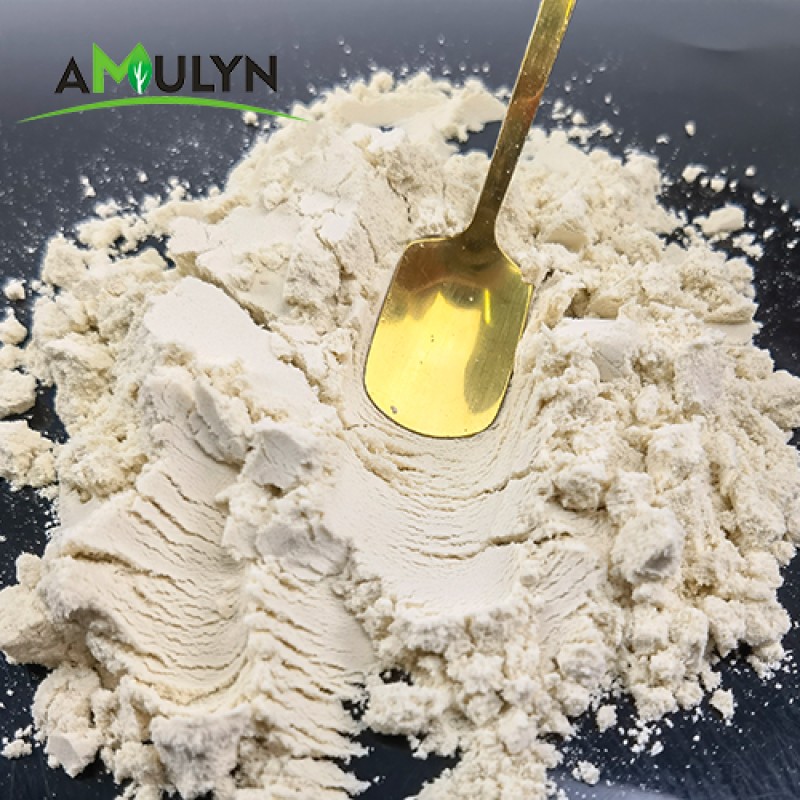 AMULYN Food Grade Gluten-Free Low Sugar Oat Flour Hydrolyzed Oats Milk Powder Herbal Extract White Powder Bottle Drum Mason Jar