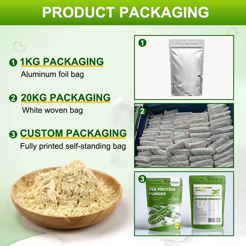 Hydrolyzed Pea Protein Powder Instant Powder 85%