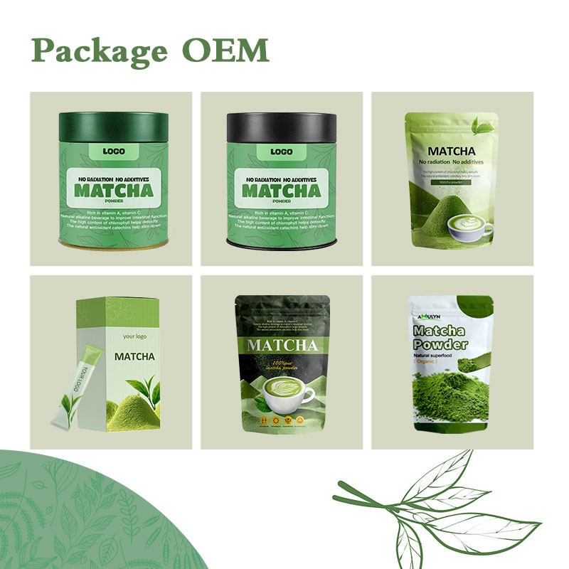 Top Grade Custom Package Manufacturer Best Price Matcha Powder OEM Matcha