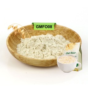 AMULYN Organic Food Grade Oat Flour Powder Factory Supply Enzymatic Hydrolysis HPLC Tested MOQ 1kg for Oat Milk Production