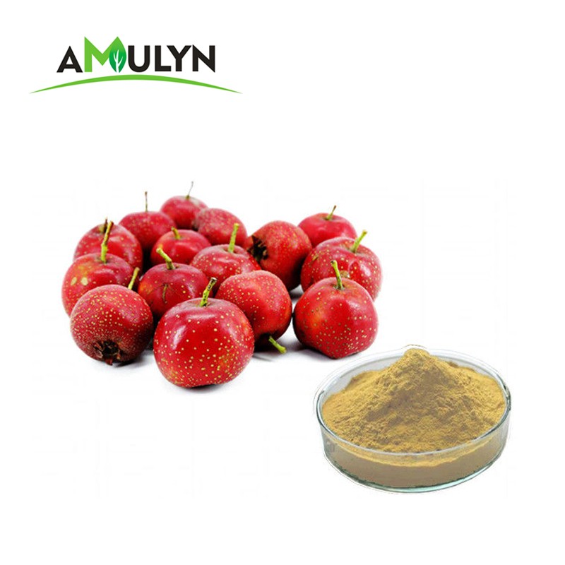 AMULYN Hawthorn Berry Extract Juice Powder Hawthorn Flavonoids Vitexin Rhamnoside 2%