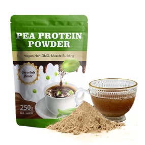 100% Organic Chocolate Flavor Pea Protein Isolate Powder