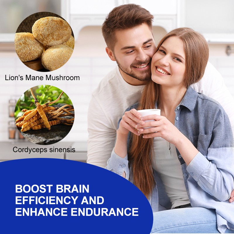 AMULYN Cold Brew Coffee Powder Neutral-Tasting Arabicabi Blue Mountain Mushroom Manufacturer Supplied in Bag Packaging