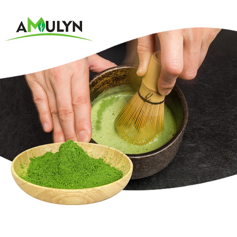AMULYN Organic Ceremonial Grade Matcha Powder 100% Pure Matcha Green Tea Powder Matcha Powder