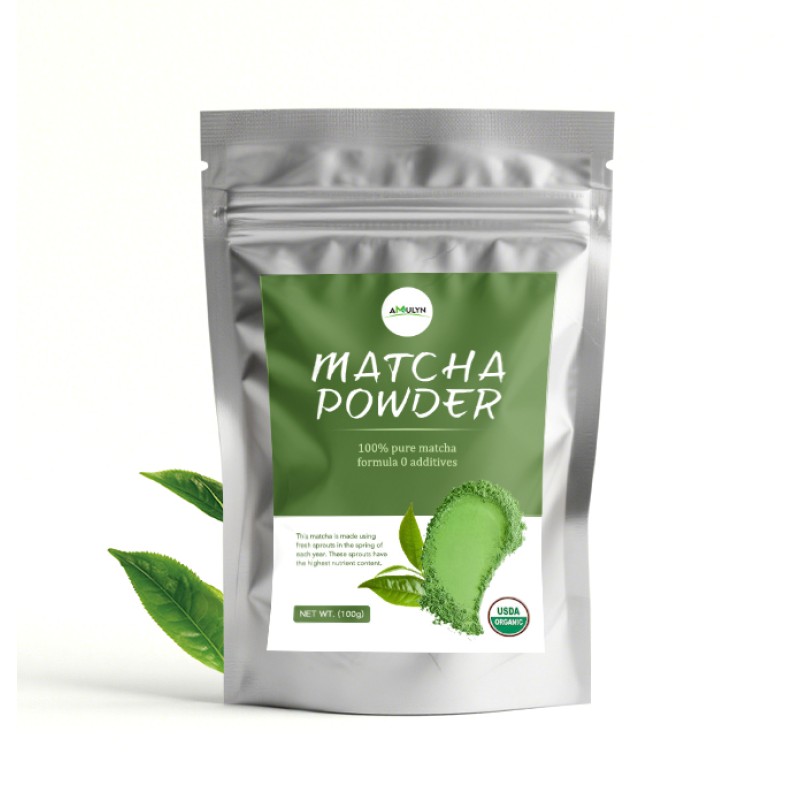AMULYN Private Label Ceremonial Grade Matcha Green Tea Powder