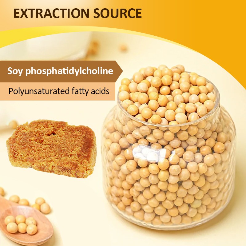 AMULYN Non-Gmo Soy Lecithin Soy Phosphatidylcholine PC Powder