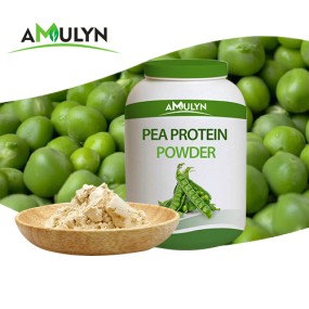 100% Organic Hydrolyzed Pea Protein Peptides Food Grade Organic Pea Protein Peptide Concentrate Powder