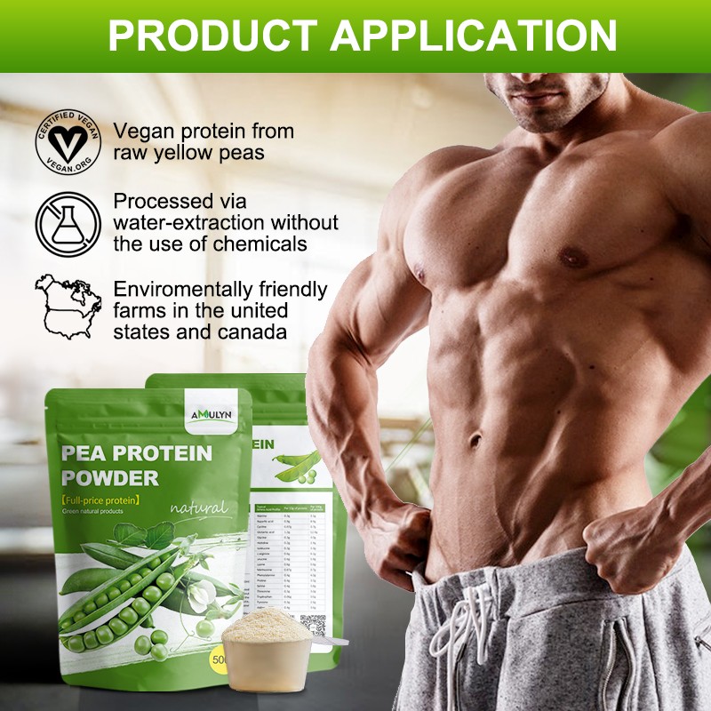 Hydrolyzed Pea Protein Powder Instant Powder 85%