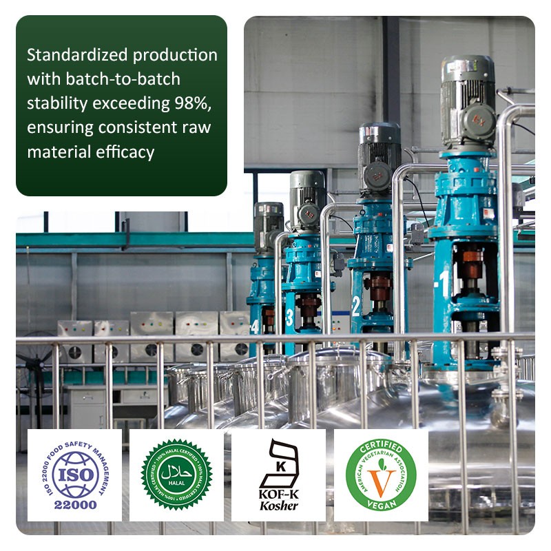 AMULYN Food Grade Natural High Quality Pleurotus Citrinopileatus Golden Oyster Mushroom Extract Powder Ergothioneine Powder