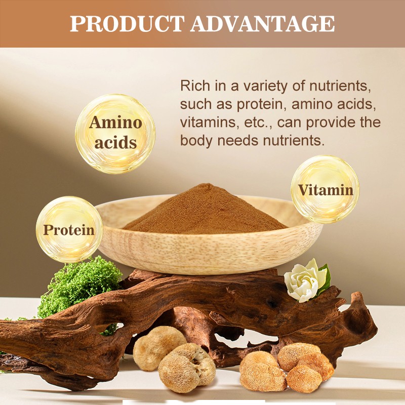 AMULYN High Quality Bulk Mushroom Extract 30% Hericium Erinaceus Polysaccharide Glucan Lions Mane Mushroom Powder