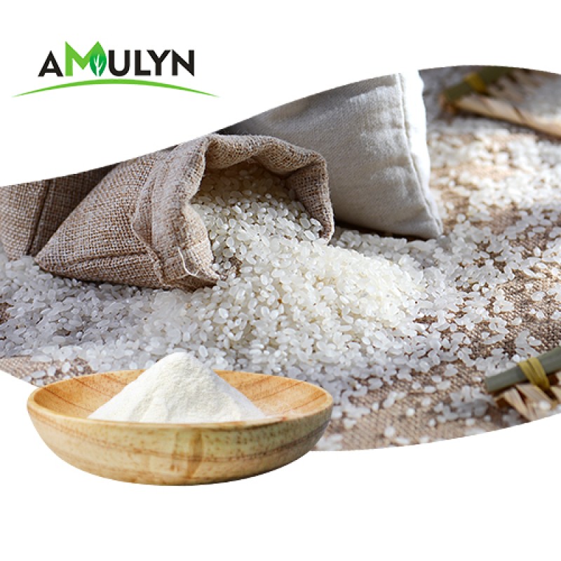 AMULYN Pure Natural Gluten Free Vegan Hydrolyzed Organic Rice Protein Powder